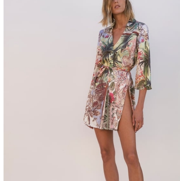 Zara Other - Kaftan coverup dress